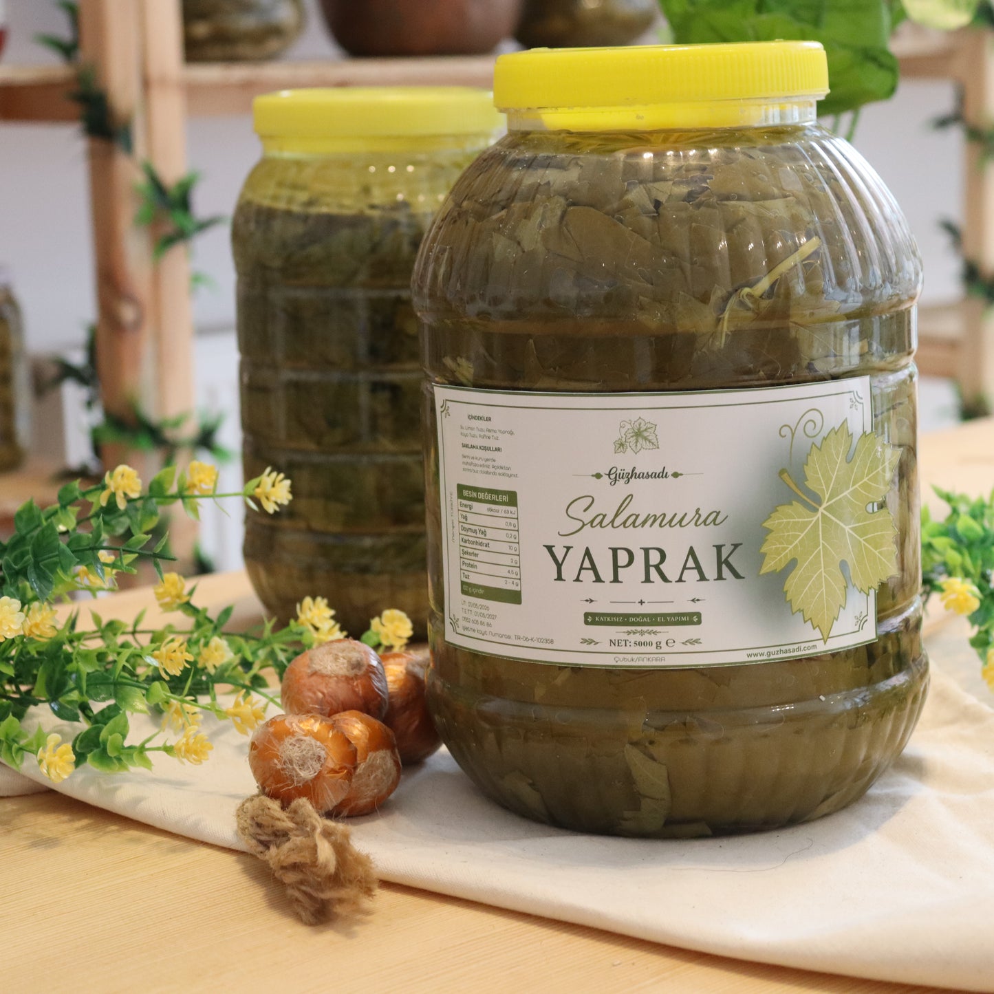 Salamura Asma Yaprağı 5 Kg