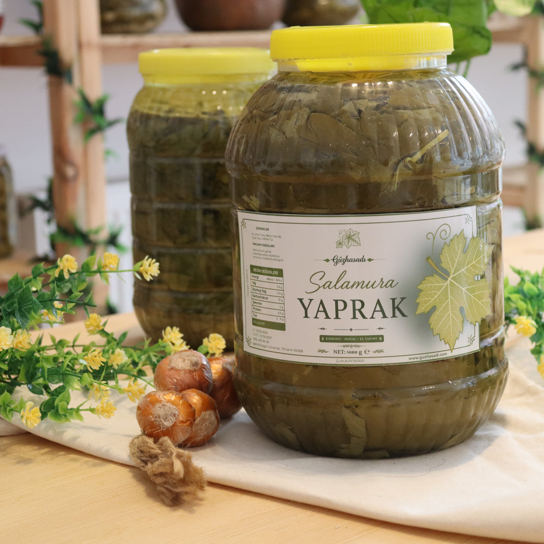 Salamura Asma Yaprağı 5 Kg